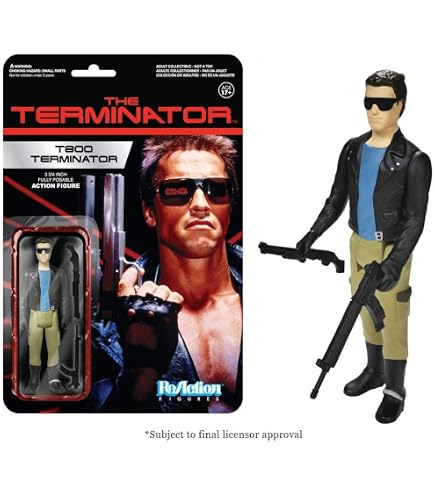 Amazon.com: Movie Maniacs IV: T-800 Arnold : Toys & Games