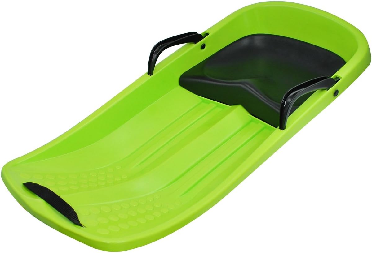 Rulyt Unisex-Youth BOB 4 Plastic Snow Sledge Extreme, Color-Light Green, One Size