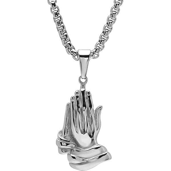 Praying Hand Pendant (14K) - J