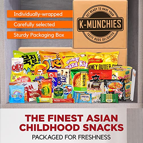 KMunchies Asian Snacks Box Asian Snacks Variety Pack with Candy