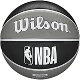Wilson NBA Team Tribute Basketball Brooklyn Nets Size 7 Outdoor Rubber view 2