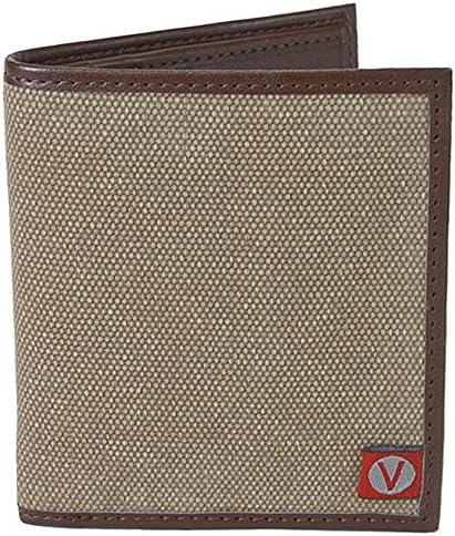 The Vegan Collection Men's Brighton Brown Bi-Fold Wallet