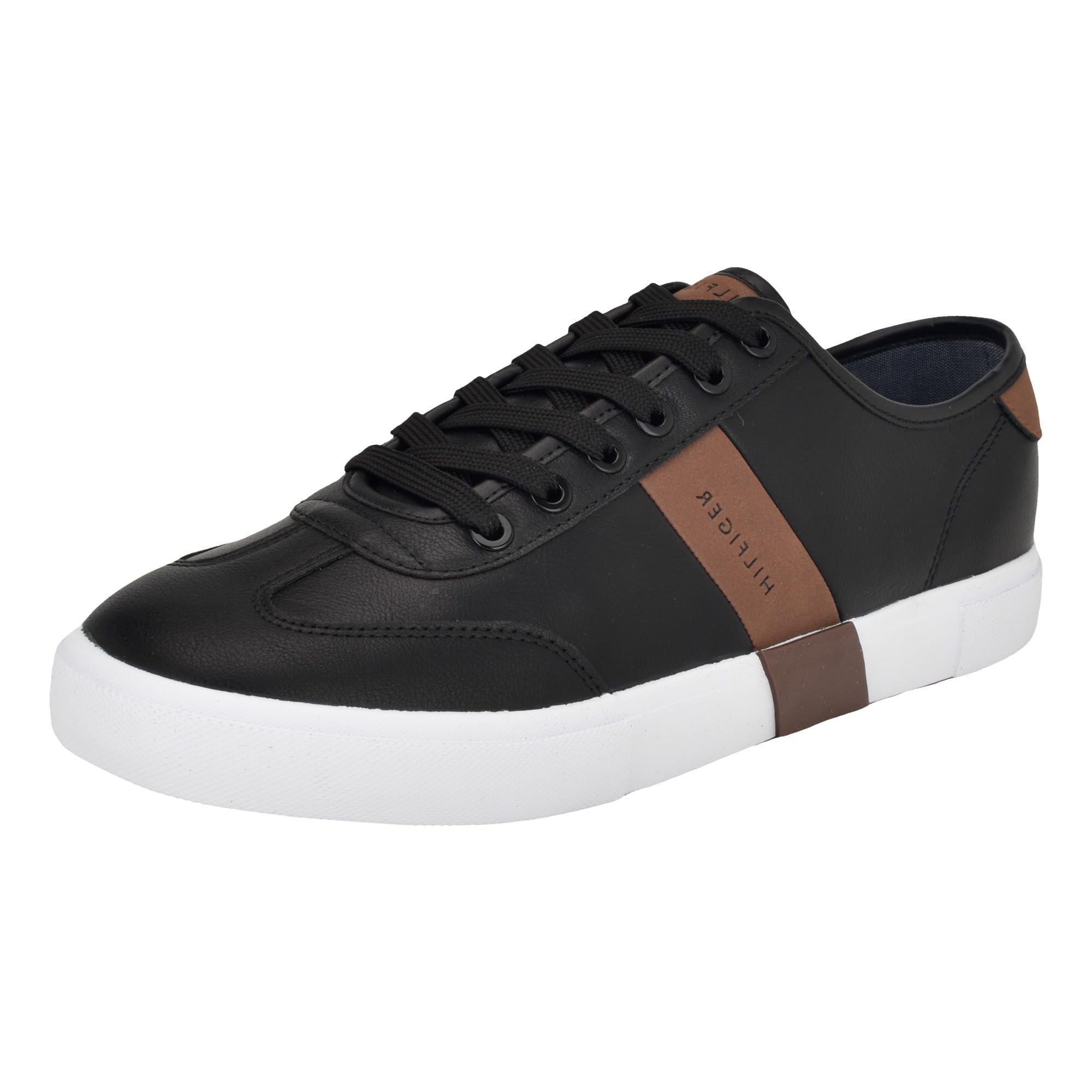 Tommy Hilfiger, Mens, Pandora, Black/Cognac, 9.5, D - Medium Image