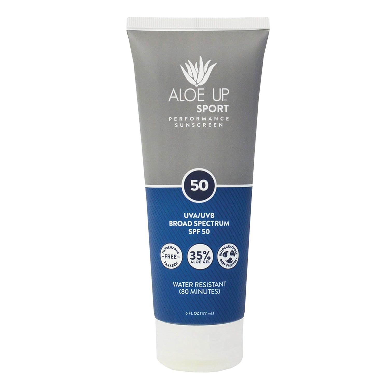 Aloe Up Sport SPF 50 Sunscreen Lotion 6oz Beauty