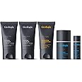 Geologie Complete Skincare Set for Men & Women | 3-Month Simple & Effective Daily Clear Skin Routine | Acne, Oily Skin, Dark Spots | Face Wash 2-Pack, Retinol Face Cream, SPF15 Moisturizer & Eye Cream
