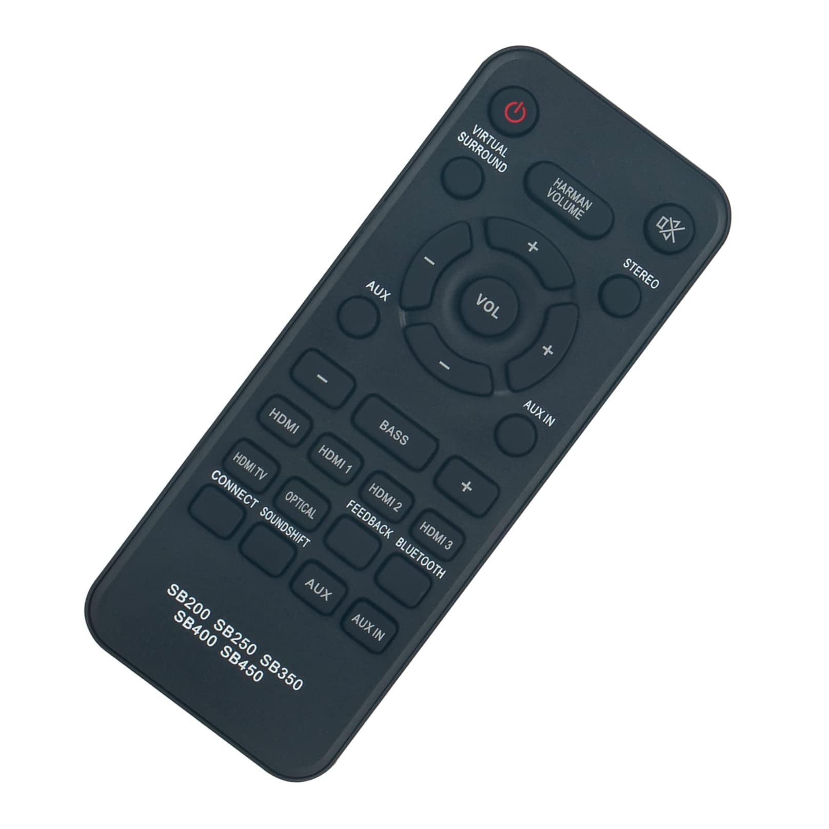 SB200 Replacement Remote Control -VINABTY-fit for JBL Cinema Sound Bar remote control sub SB250 SB350 SB400 SB450