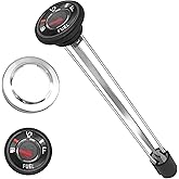 Fuel Gas Tank Level Gauge Meter for Yamaha Big Bear 400 Grizzly 600 Kodiak 400 YFM400 YFM600 (OEM# 4SH-24260-11-00 4SH-24261-