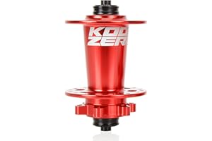 BESTPARTSCOM BestParts XM490 PRO MTB Front Hub 32 Hole Boost Thru Axle 15x110mm, Aluminium 6 Bolts Disc Brake Hub Replacement for Shimano 8-11 Speed and SRAM 8-10 Speed