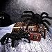 Jovitec 4 Pack Black Hairy Spiders Giant Spider Huge Spider Fake Hairy Spider Toys for Halloween Parties Haunted House Decorations, 12 Inches