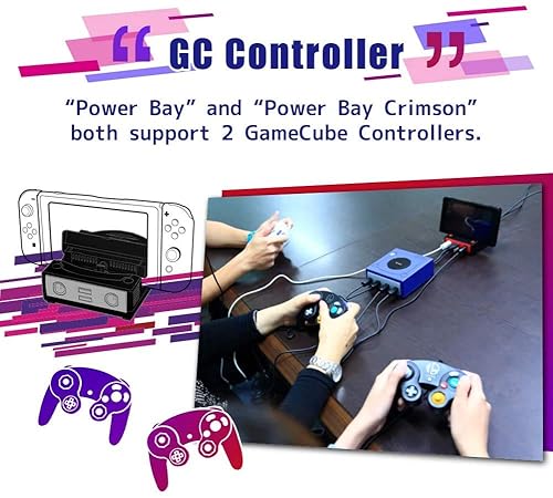 Brook Power Bay Crimson Portable and Fast Charging Dock Stand