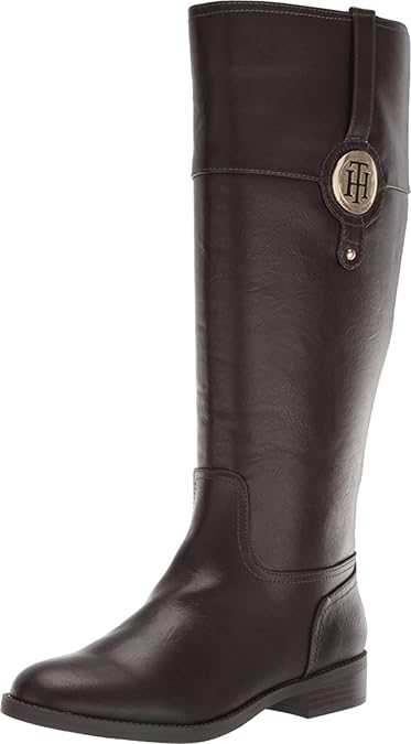 tommy hilfiger wide calf riding boots