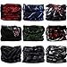 VANCROWN Headwear Wide Headbands Scarf Head Wrap Mask Neck Warmer