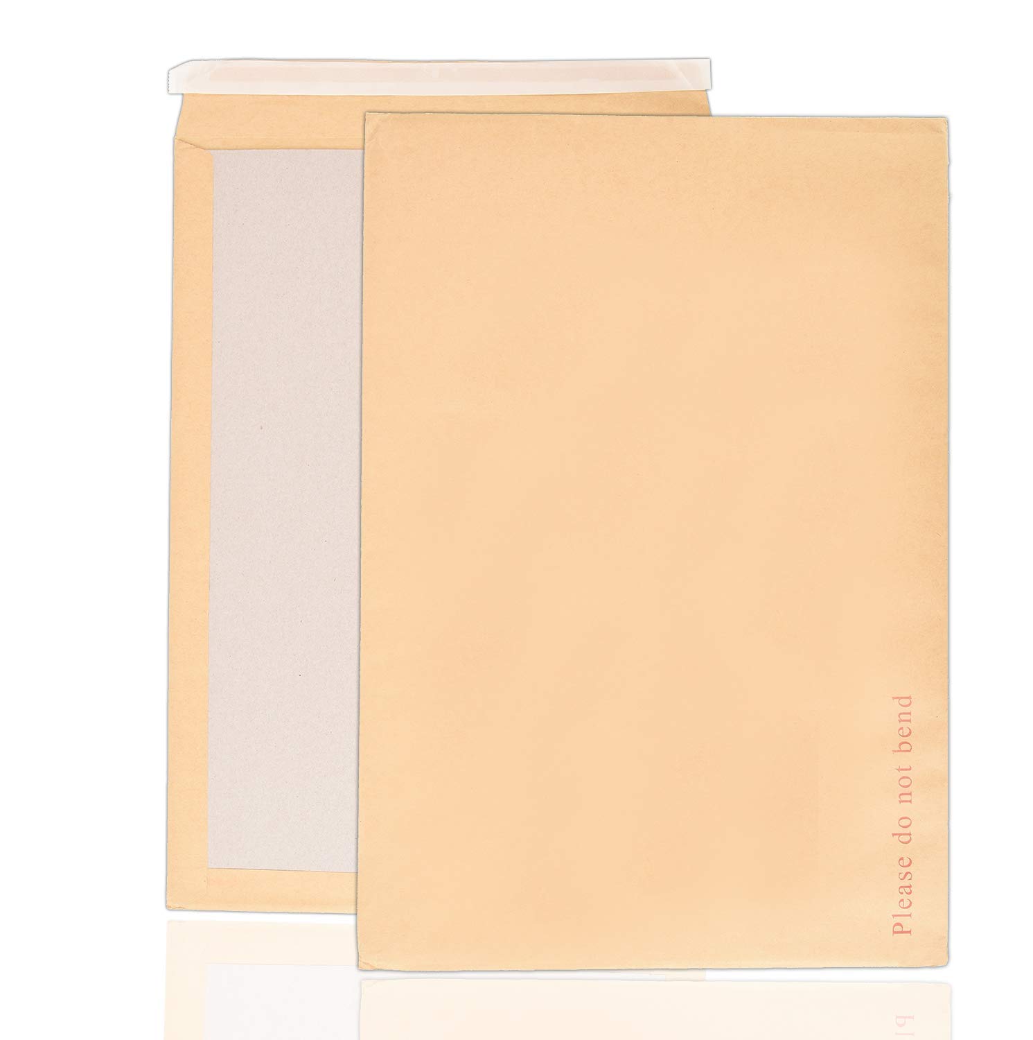 Arpan A3 C3 Manilla Hardback Envelopes 457mm x 324mm Board Backed Do Not Bend Self Seal – Strong Large A3 Cardboard Envelopes Pack of 50 | Please Do Not Bend for Documents, Photos
