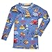 BASICALLY KIDS/BOOKS TO BED Children's Goodnight, Goodnight Construction Site Pajamas- Great Gift Idea, Blue, 4T