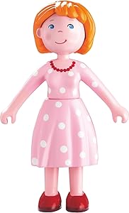 HABA Little Friends Mom Katrin - 4.5" Bendy Mother Doll Figure