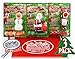 Hog Wild Holiday Poppers Gift Set Battle Bundle with Santa, Snowman, Reindeer & Exclusive Matty's Toy Stop Storage Bag - 3 Pack