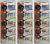 Maxell CR2025  Lithium 3V Batteries (Pack of 15)