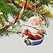 Hallmark 1595QGO1772 Fishing Santa Fishing Keepsake Christmas Ornaments