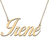 HUAN XUN Customized Custom Simple Any Name Necklace