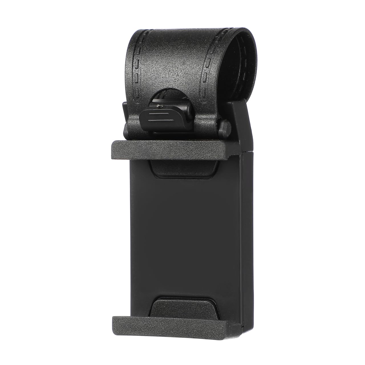 Amosfun Car Steering Wheel Phone Mount: Universal Mount on Car Phone Holder, Suitable for Devices from 55mm-85mm