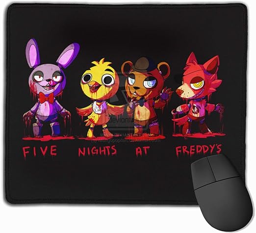 Amazon Co Jp カートゥーン フレディーズ オフィス ゲーム用マウスパッド 滑り止め 防水 ゴムベース リトルマット 9 8 11 8インチ ノートパソコン用 家電 カメラ