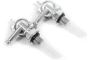 2pcs Motorcycle Fuel Tank Switch Valve, Gas Petrol Valve for ATV Quad Dirt Bike Go Kart, with Durable and Easy to Use Design