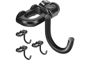 ONESNT 4pcs L-Track Hook Double Stud Tie Down Fitting |L Track Accessories for Enclosed Trailer Used with L Track Rail for Truck Bed,Trailer Cargo|l Track Hook Spring Fitting