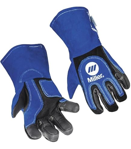 Welding Gloves, 3D, Wing, 13In, Blueblack, PR: Power Tools: Amazon