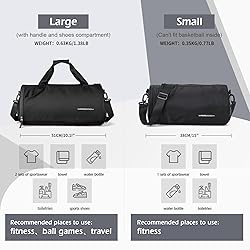 Gym Bag for Women,Sports Bag with Shoes Compartment