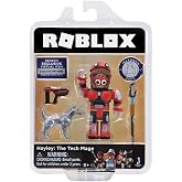 Roblox Gold Collection Hayley: The Tech Mage Single Figure Pack with Exclusive Virtual Item Code