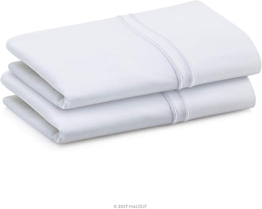 Amazon Com Malouf Supima Premium Cotton Pillowcases 100 Percent