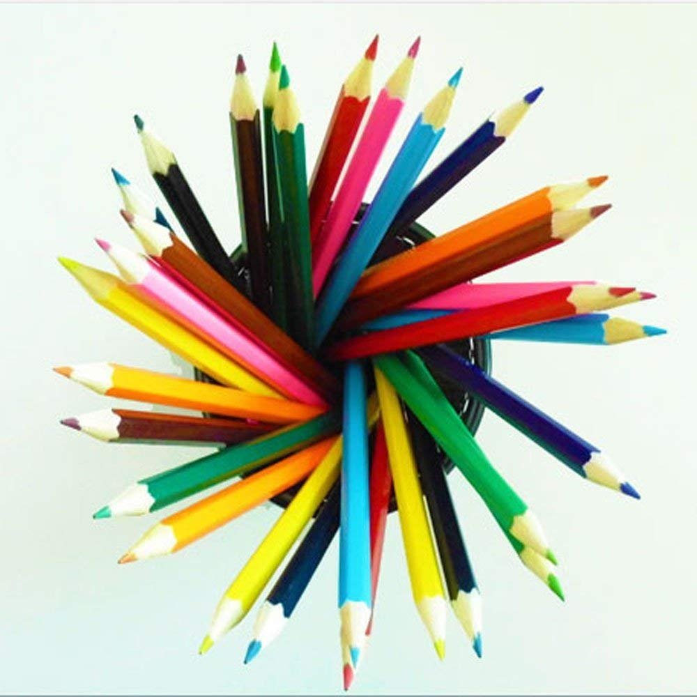 Miss. Sex Oil Wooden Colored Pencils, Soft Series Lead with Vibrant Colors, 24&36-Count for Adult and Kids Colors, Sketch, Art, Drawing, Coloring Books (24)