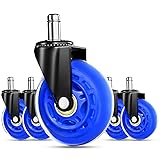 RidRed Gaming Chair Wheels - Heavy-Duty Office