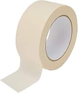 VIROSA Masking Tape Pack of 5 48mm x 50m - Clean Removal 2 inch Rolls view 3