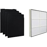 Nispira True HEPA Carbon Pre Filter Set Compatible with Sears Kenmore 83375, 83376, 83200, 83202 (Progressive 335), 83230, 83354, 83355 & 295 Series, 1 Pack