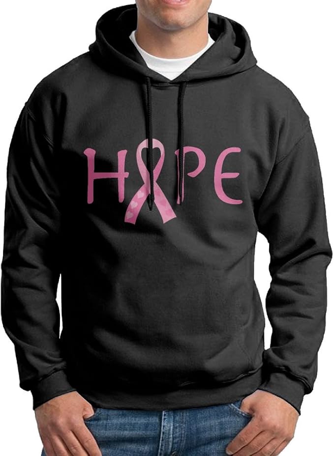 Breast Cancer Awareness Adult Longsleeve Cotton Pullover