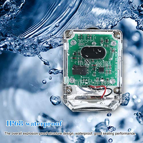 OWSOO 100dB Loud Alarm Professional Safety Rescue Alarm 1500M Visible LED Light Shock-Proof Waterproof Explosion-Proof for Fire Rescue Collapse Explosion Rescue Fireman Equipment, Rechargeable - Thumbnail 5