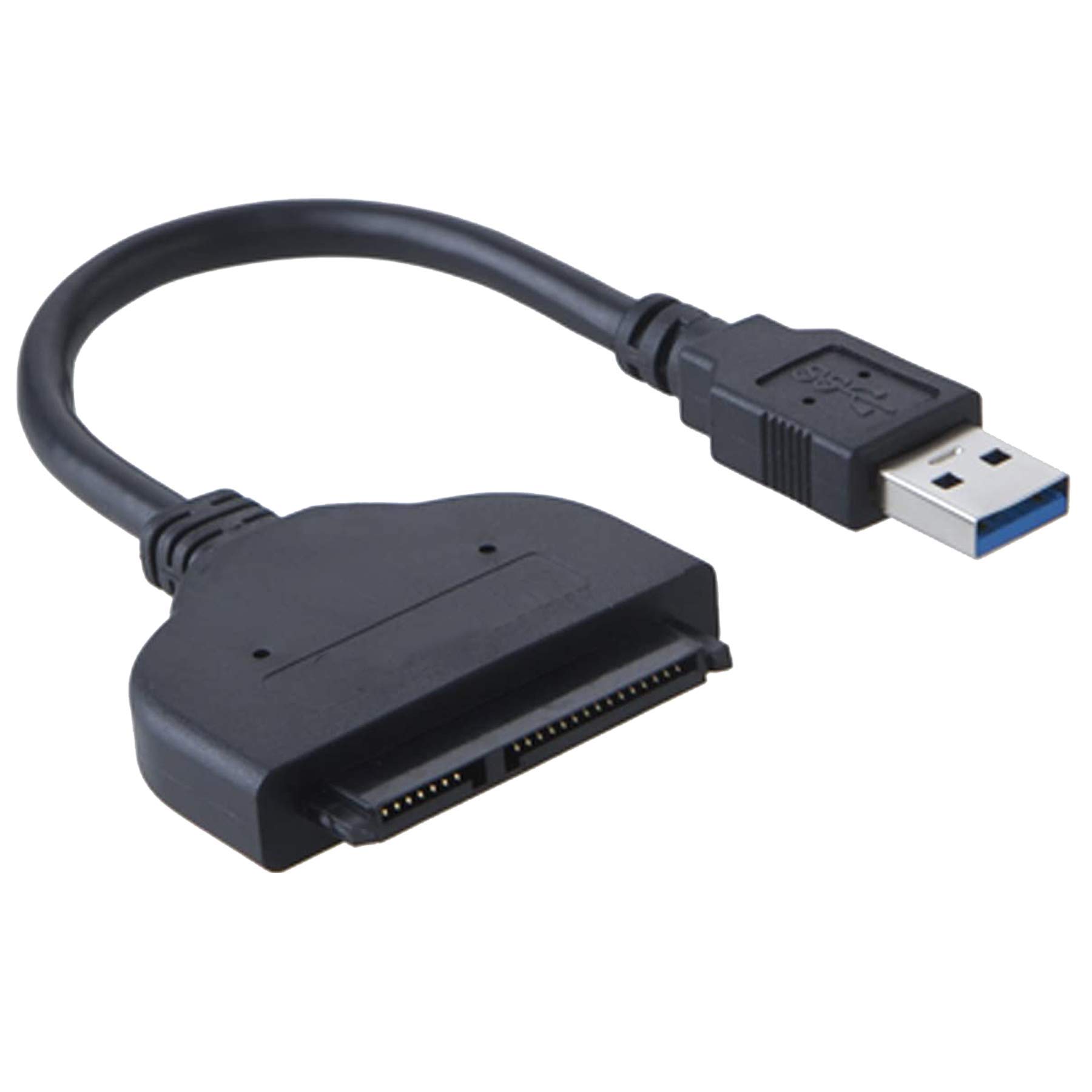USB SATA adapter - For 2.5" SSD/HDD - USB 3.0 to SATA III Hard Drive Cable - Comptible with Samsung, Toshiba, Seagate, WD, Western Union, Crucial, SanDisk, Kingston, Hitachi and more