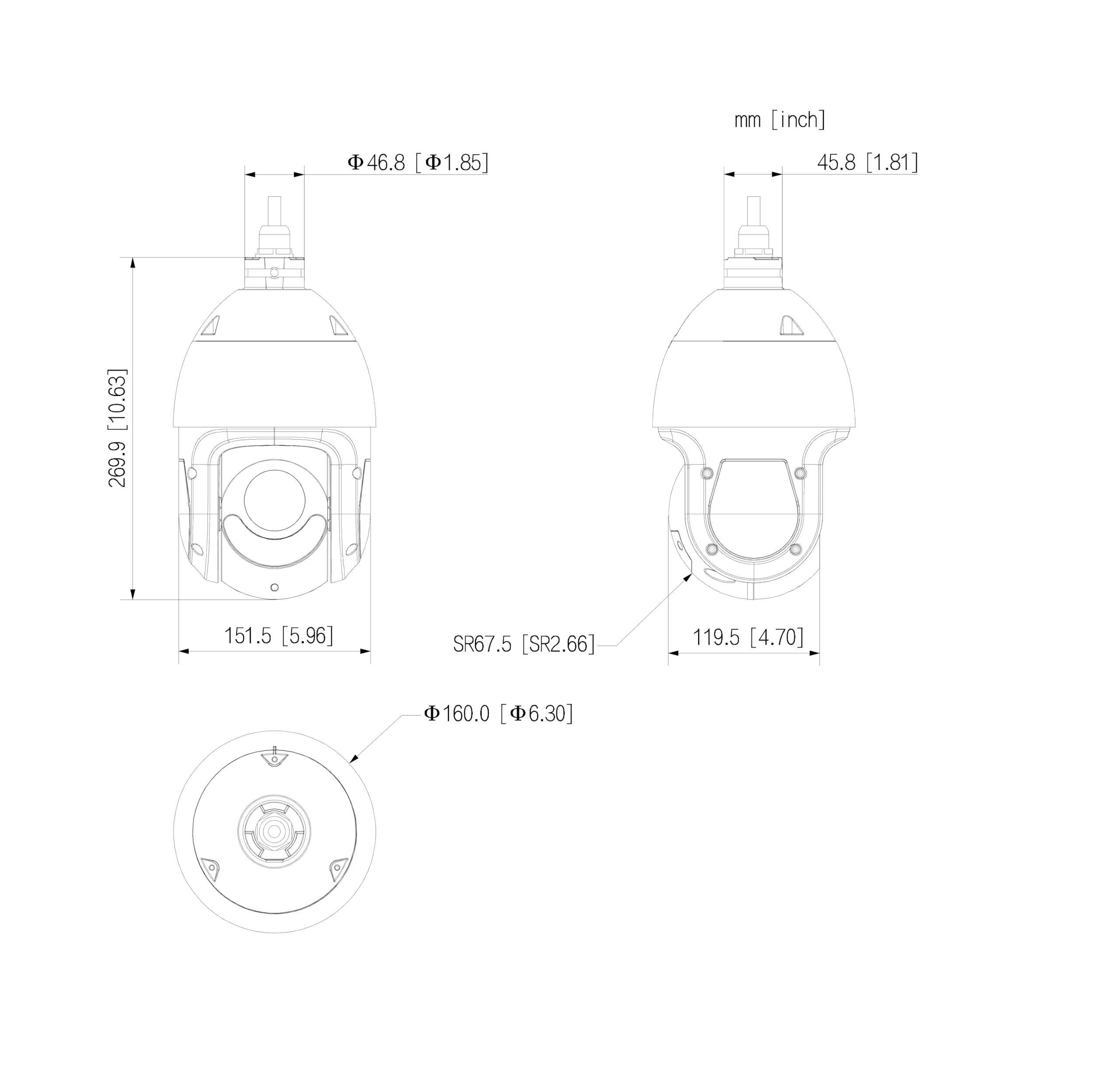 EmpireTech IR and White Light Dual Light Fusion 4MP 1/2.8
