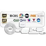 Ultravizion TV Antenna, Amplified HDTV Digital Antenna with Signal Booster, Indoor Antenna for All Television, Free Local Cha