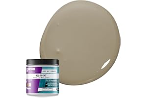 Beyond Paint All-in-One Refinishing Paint, No Sanding, Matte Finish for Cabinets, Countertops, Furniture and Doors, 1 Pint, Pebble