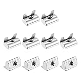 uxcell 10Pcs M5 T Nut Roll in Spring, T Nut with