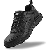 Jacata Non Slip Arch Support Work Shoes for Men/Women Food Service Comfortable Chef Walking Shoes Restaurant Kitchen Crews Health Care Sneakers