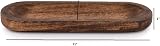 Kaizen Casa Handmade Wood Incense Burner Modern Home Decor 27.94x10.16cm view 4