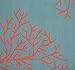 Garland Rug Sea Coral Area Rug, 5 x 7', Teal/Santa Fe Coral