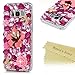 S8 Plus Case,Samsung Galaxy S8 Plus Case 3D Handmade Bling Colorful Diamonds Champagne Flower Butterfly Shiny Sparkle Rhinestone Gems Crystal Clear Full Body Protection Hard PC Cover by Mavis's Diary