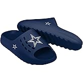 FOCO Men's NFL Team Big Logo Molded Chunky Slide Sandals
