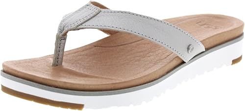 silver ugg sandals