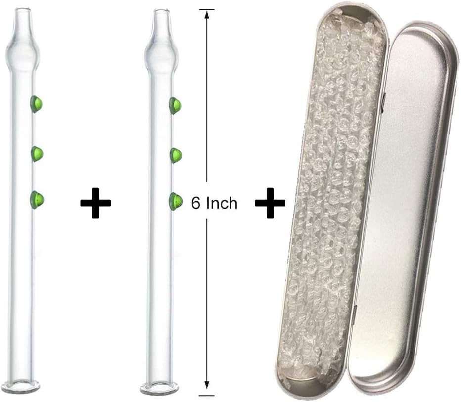 6" Honey Straw (6" (2-pack)) (Green)