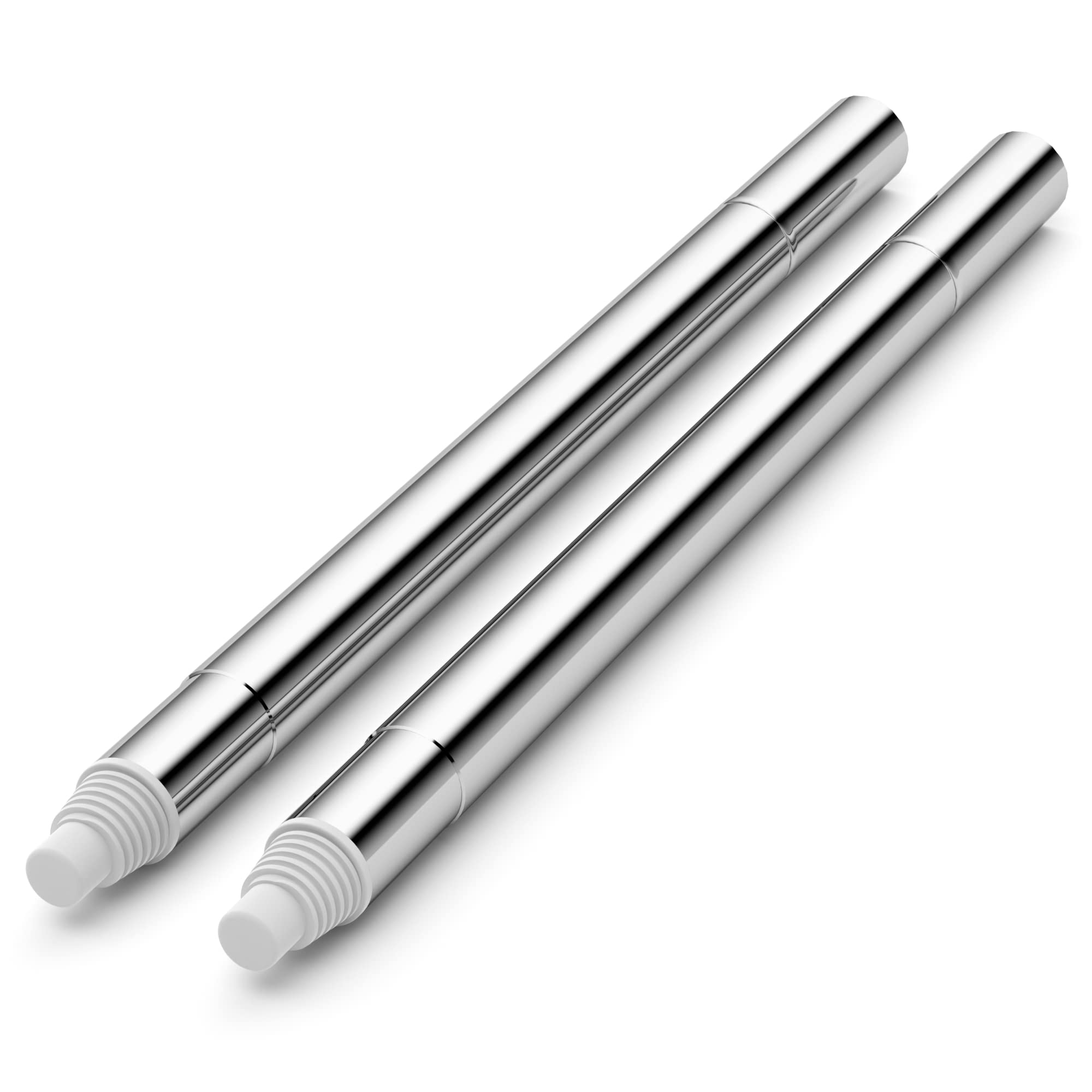 Photo 1 of JOYMOOP Mop Handle Extension Rods, for Extending Flat Mop, Adjustable Steel Mop Handle Rods, Pack of 2 pcs Rods